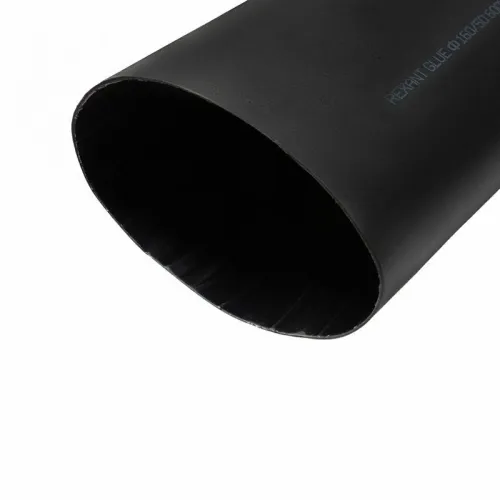 Трубка термоусадочная среднестен. клеевая 160/50 (3-4:1) черн. 1м Rexant 26-0160