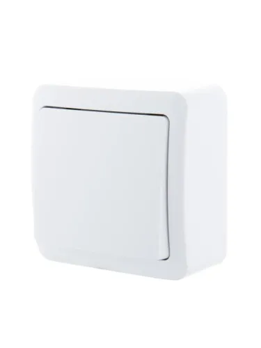 Выключатель 1-кл. 1п ОП Viola 10А IP20 бел. LEZARD 751-0200-100 фото 4