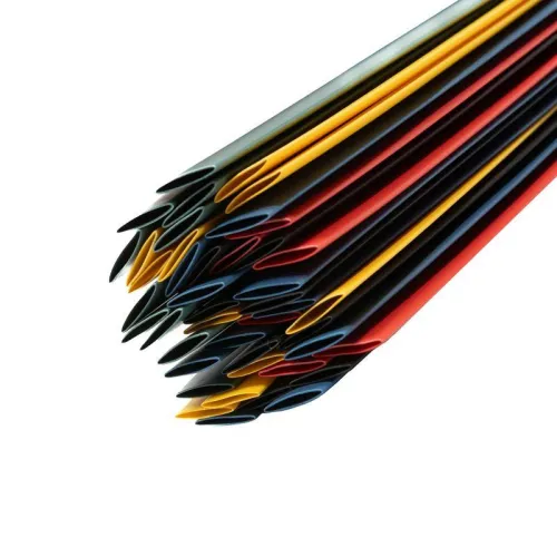 Набор трубок термоусадочных ТУТ 8.0/4.0мм 1м (уп.50шт) 5 цветов Rexant 29-0158 фото 2