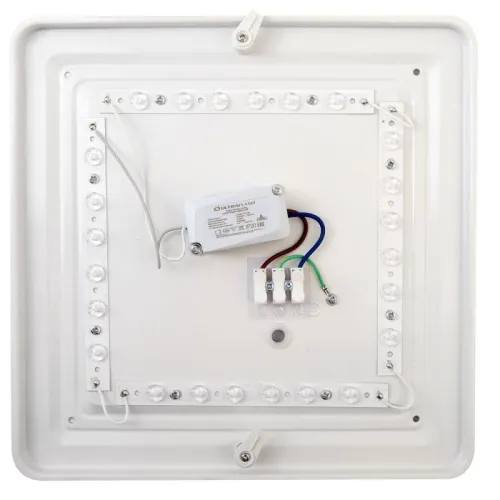 Светильник светодиодный LBS-8318 18Вт 6500К квадрат настенно-потолочный Ultraflash 15152 фото 5