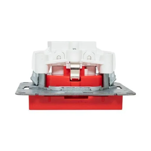 Розетка СП Эпика 16А с заземл. защ. шторки механизм красн. EKF UP1-SOR-111 фото 8