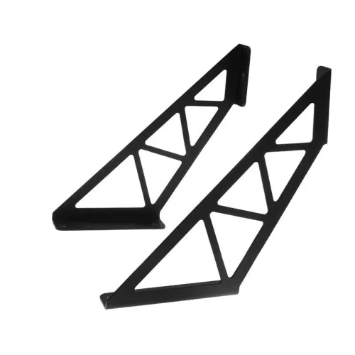 Кронштейн в стиле лофт для крепления полок настенный черн. Rexant 38-0680 фото 4