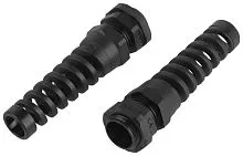 Ввод кабельный (сальник) PGR 13.5 d6-12мм (d отверст. 20.5мм) IP54 с гибким отводом (уп.10шт) Эра Б0065201