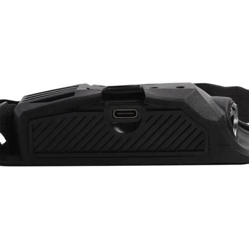 Фонарь аккумуляторный налобный 3.7В лента 2 LED 3Вт 4 режима сенсор Type-C бокс LED53416 черн. Camelion 15748 фото 8