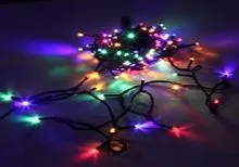 Гирлянда "Нить" 12м DC-ILD120-СM 120 разноцветных светодиодов "кристалл" с контроллером для помещений SHLights 4690601042866