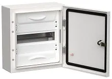 Корпус ЩРн-12 (1х12) TITAN 5 335х310х140 IP54 одна дверь метал. бел. IEK TI5-50-N-012-54