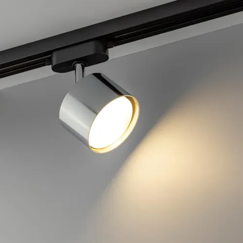 Светильник трековый ARTLINE поворотный 85х85х55мм. GX53 230В алюм. 4кв.м хром. Ritter 59859 0 фото 11