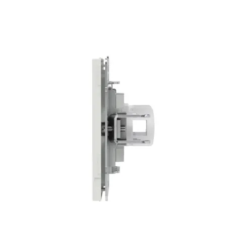 Розетка компьютерная 2-м KANT RJ45 кат.6A без шторки бел. песок DKC 7010674 фото 4