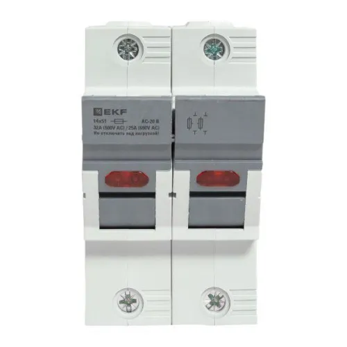 Предохранитель-разъединитель DF 14х51 2п (тип ПВЦ) EKF df142-e фото 8