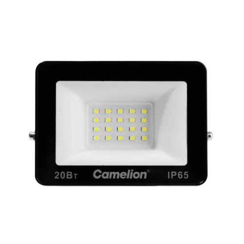Прожектор светодиодный LFL-2004 C02 LED SMD 20Вт IP65 6500К 2000лм 230В 113х102х24 черн. Camelion 16330 фото 9