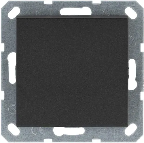 Переключатель перекрестный 1-кл. 10А IP20 механизм антрацит Jasmart G3013B