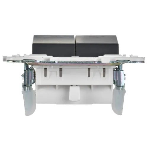 Выключатель жалюзи SKANDY 10А SK-V12T титан IEK SK-V15-0-10-K48 фото 4