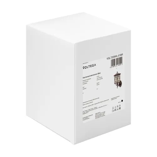 Светильник Ben 1х40Вт E27 IP44 бра настен. Voltega VGL7209WL-01BR фото 10