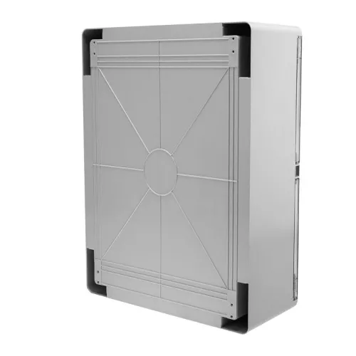 Корпус ЩМПп 500х350х190мм УХЛ1 IP65 с прозр. дверцей и монтажной панелью АБС пластик. Rexant 11-0415 фото 6