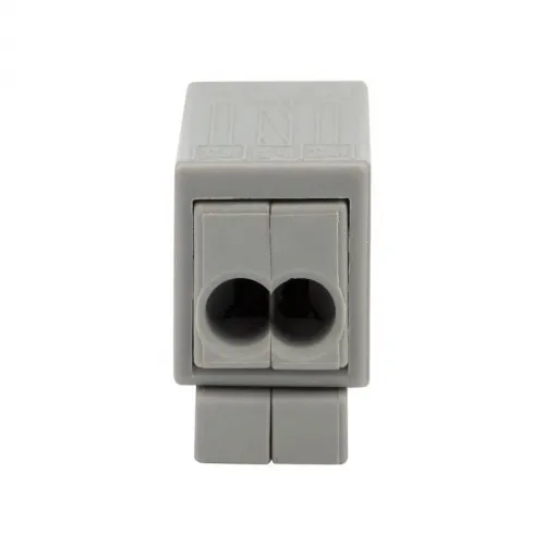 Клемма СМК 224-112 для светильника 2-проводная 1.0-2.5/0.5-2.5кв.мм бел. (уп.5шт) Rexant 07-2411-5 фото 3