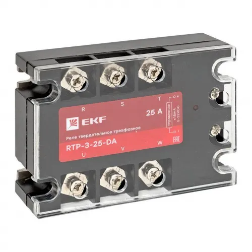 Реле твердотельное трехфазное RTP-25-DA PROxima EKF rtp-3-25-da фото 7