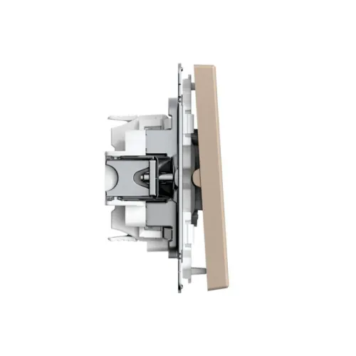 Переключатель 2-кл. ArtGallery 10AX быстрозажим. клем. механизм песочн. SE GAL001265S фото 3