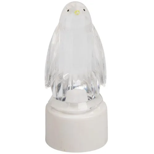 Фигура светодиодная "Пингвин Кристалл" 1LED RGB 0.1Вт IP20 на подставке элементы питания 3хAG13(LR44) (в компл.) Neon-Night 501-052 фото 4