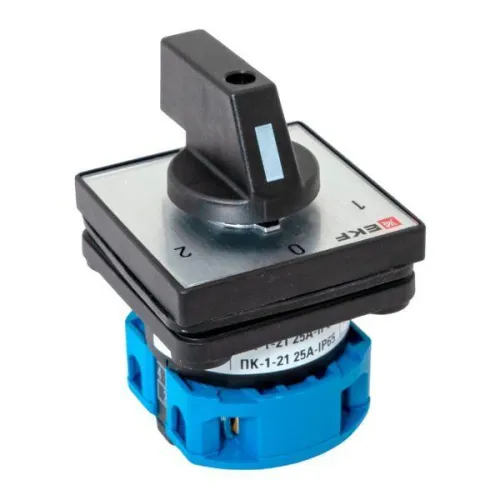 Переключатель кулачковый ПК-1-21 1п 25А "1-0-2" IP65 EKF pk-1-21-25-65 фото 8