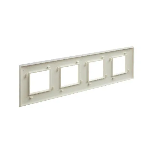 Рамка 4-м 8мод. Avanti "Белый жемчуг" DKC 4420908 фото 3