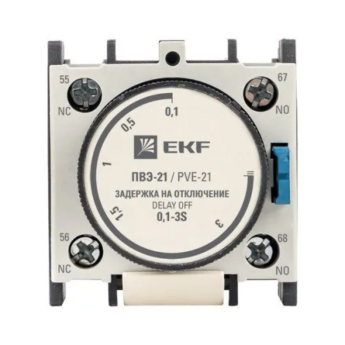 Приставка ПВЭ 21 0.1-3сек NO+NC EKF ctr-st-21 фото 2