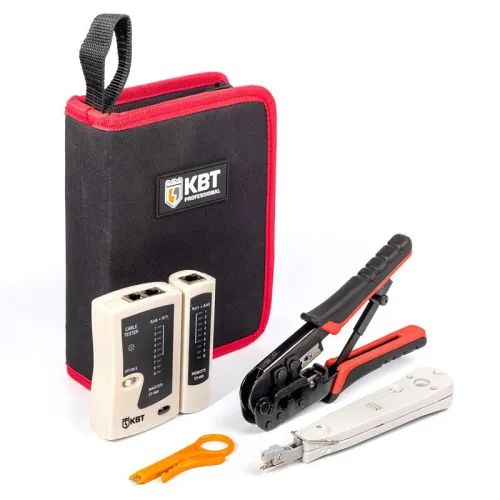 Набор для работ с сетевым кабелем LAN-4 КВТ 85935 фото 8