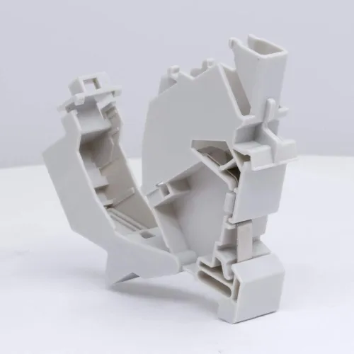 Адаптер на DIN рейку для модулей Keystone (для модулей форм-фактора S19) DKC RNW1DIN фото 4