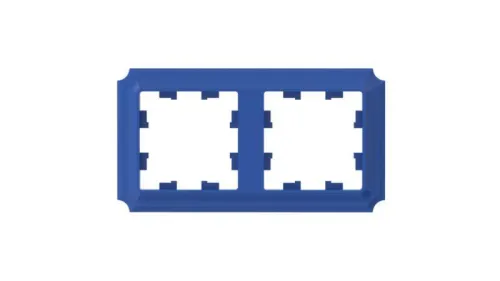 Рамка 2-м AtlasDesign Antique универс. аквамарин SE ATN101102