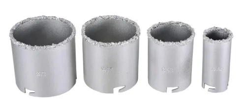 Набор коронок по керамической плитке 33-53-67-73мм Вихрь 73/10/9/4 фото 3