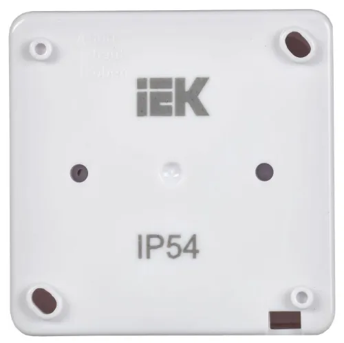 Розетка 1-м ОП Гермес Plus РСб20-3-ГПБд 16А IP54 с заземл. с дым. крышкой бел. IEK ERMP12-K03-16-54-EC фото 3