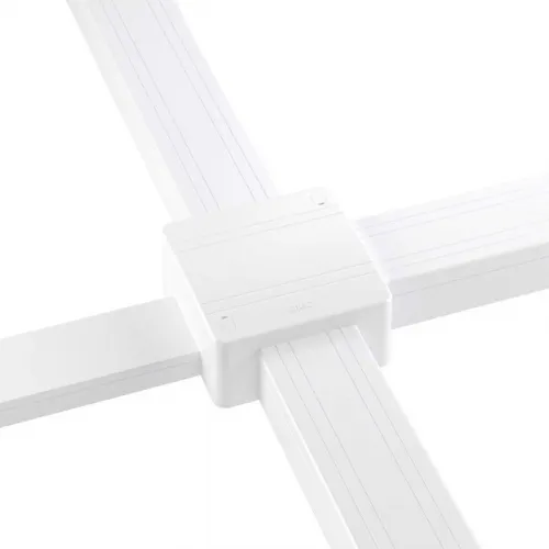 Коробка распределительная 110х110х55мм для кабель-канала DKC 01869 фото 2