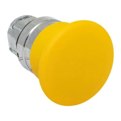 Механизм кнопки исполнительный XB4 "Грибок" желт. возвратный без фиксации без подсветки IP65 EKF XB4BC-Y-65