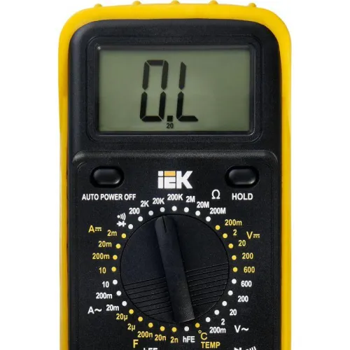 Мультиметр цифровой Professional MY62I IEK TMD-5S-062 фото 2