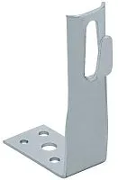 Держатель проводника круглого 6-8мм угловой H=60мм оцинк. сталь HDZ IEK ZDP87-14-1-68-60