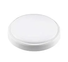 Светильник светодиодный "Банник" PBH-PC2-RA 12Вт 4000К IP65 ЖКХ ДБП кругл. пылевлагозащ. бел. JazzWay 1035660