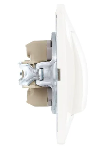 Выключатель 1-кл. СП Кварта 10А IP20 ВС10-1-0-КБ бел. GENERICA EVK10-K01-10-DM фото 4