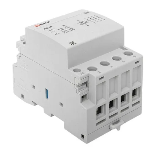 Контактор модульный КМ 40А 4NО (3 мод.) EKF km-3-40-40 фото 11