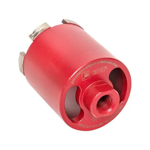 Коронка алмазная для дрелей с микроударом (верхнее пылеудаление) DCH-72MHS Micro Hit Laser M16 Professional EKF dch-72-mhs-m16 фото 4