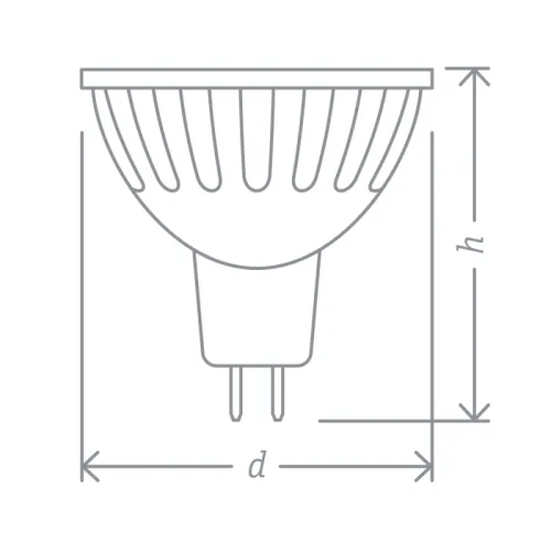 Лампа галогенная 94 204 MR16 50Вт 12В 2000h Navigator 94204 фото 3