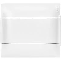 Щиток пластиковый встраиваемый Practibox S 1х8 бел. дверь Leg 134548