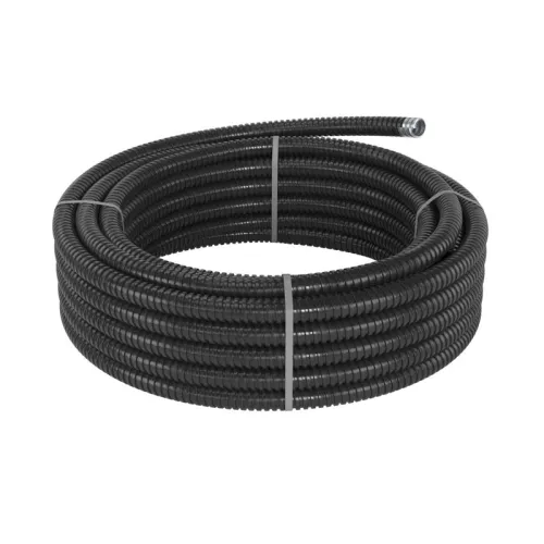 Металлорукав DN 50мм в герметичной ПВХ изоляции Dвн. 505мм Dнар. 570 черн. (уп.25м) DKC 6071R-050N фото 3