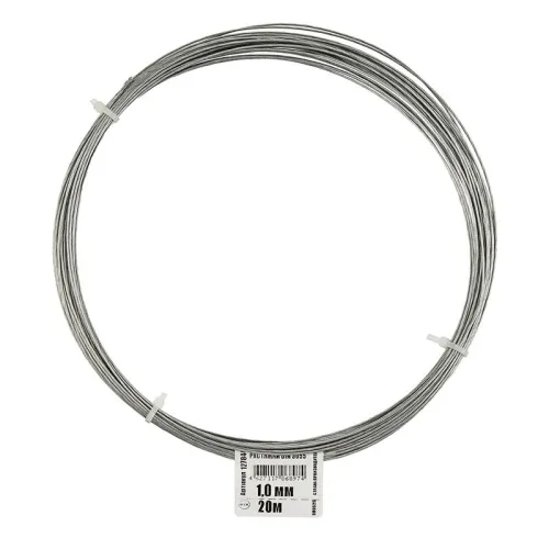 Трос для растяжки 1.0мм DIN 3055 стальной (уп.20м) Tech-Krep/Zitar 127840