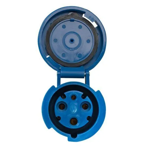 Розетка кабельная 63А 220В (233) 2P+РЕ IP67 EKF ps-233-63-220 фото 7