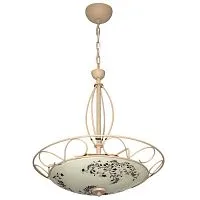 Светильник "Романтика" 300 НСБ 01-2х60-118 корпус "Орнамент" беж. ИУ матов. шампань Элетех 1005251598