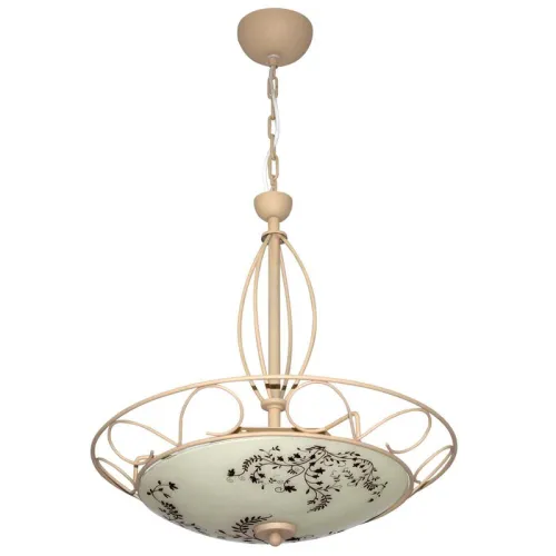 Светильник "Романтика" 300 НСБ 01-2х60-118 корпус "Орнамент" беж. ИУ матов. шампань Элетех 1005251598