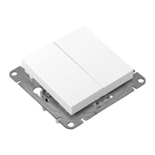 Выключатель проходной 2-кл. СП Эпика механизм бел. EKF UP1-SWW-21 фото 9