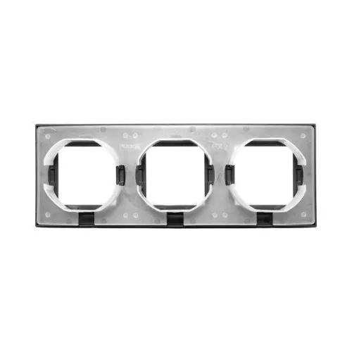 Рамка 3-м Эпика IP44 пластик черн. EKF UP1-FPB-03-44 фото 4
