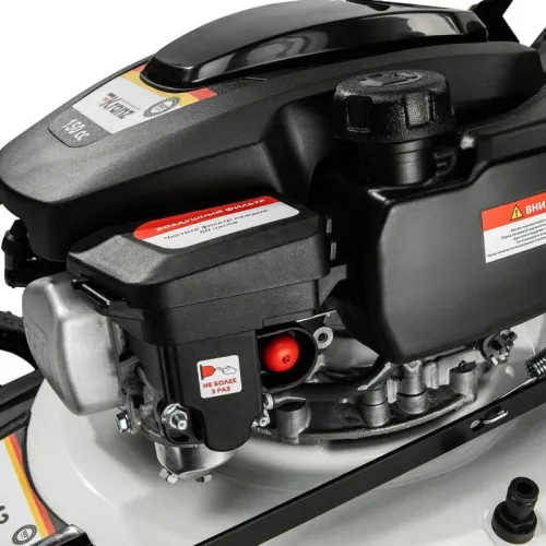 Газонокосилка бензиновая KR-430NSP несамоходная 150куб.см 43см Kranz KR-16-1235 фото 20