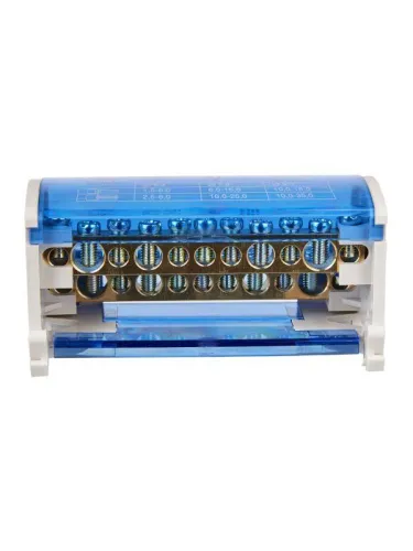 Шина на DIN-рейку (кросс-модуль) ШНК 2х11 L+PEN IEK YND10-2-11-050 фото 3