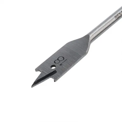 Сверло перовое по дереву 18мм (шестигранный хвостовик) Kranz KR-91-0666 фото 2